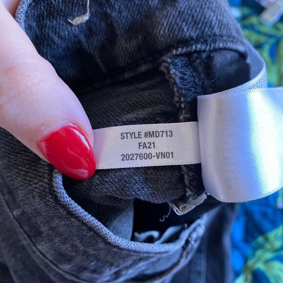 MADEWELL The Petite Perfect Vintage Jean Lunar Wash Gray Size 25P - Picture 11 of 11